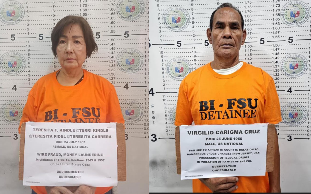 2 US fugitives arrested by BI