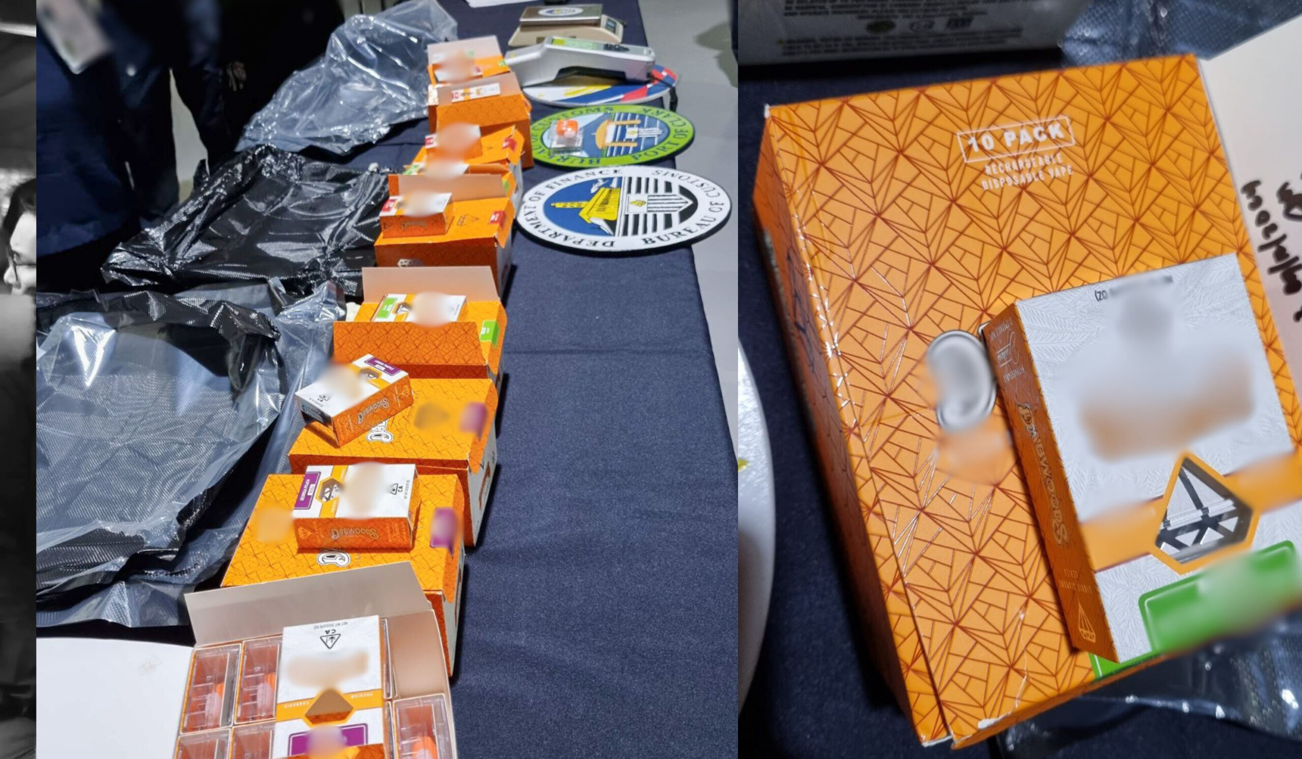 BOC Foils PhP250k Worth Cannabis Infused Vapes Smuggling Attempt at the Port of Clark