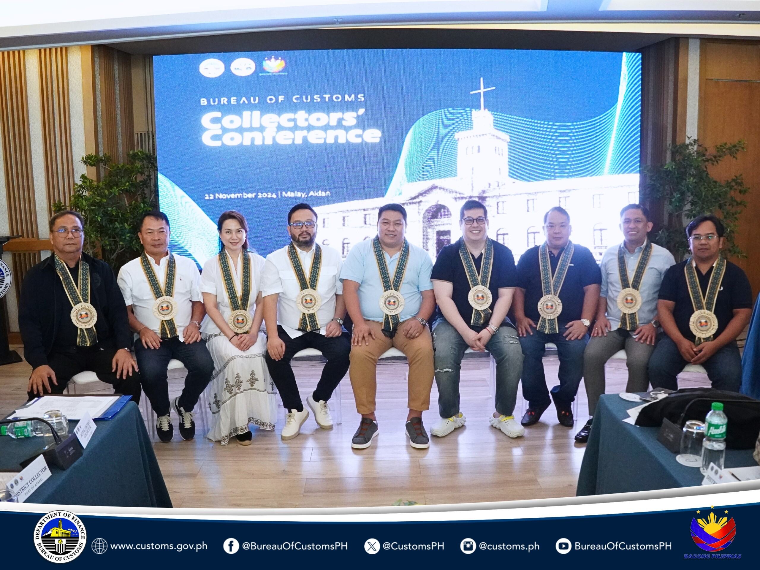 Commissioner Rubio Visits Kalibo International Airport, Presides Over Collectors Conference