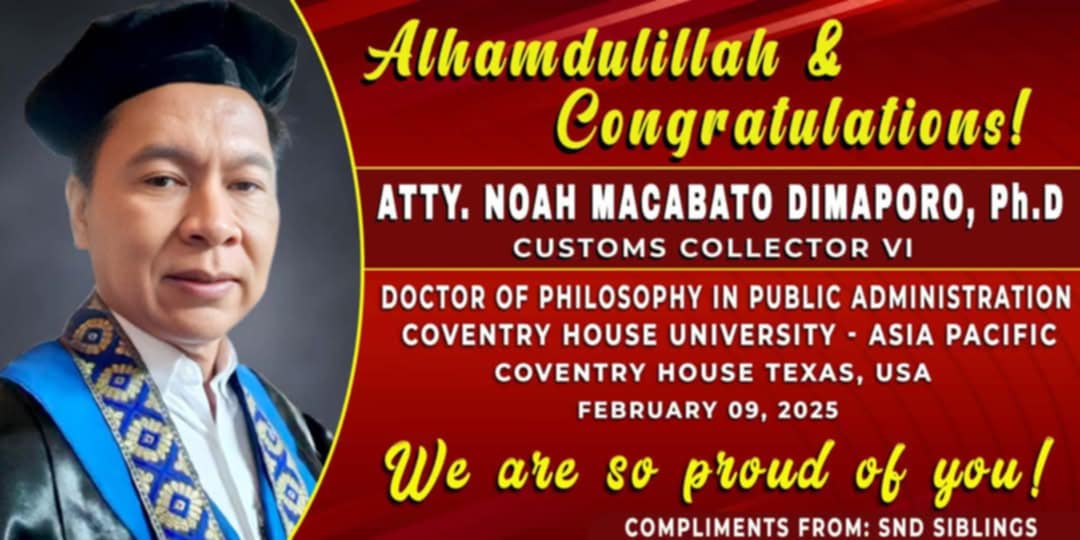 ATTY. NOAH MACABATO DIMAPORO, Ph.D